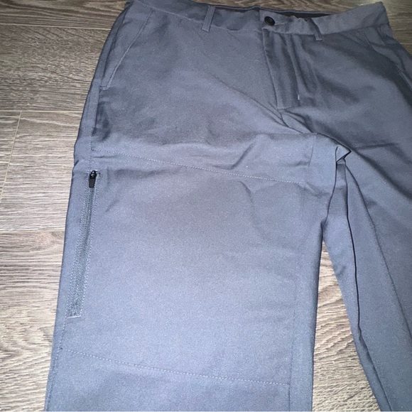 Tek Gear Men’s 34 Pants Joggers Flat Front Zipper Button Close Hidden Drawstring - Picture 3 of 10